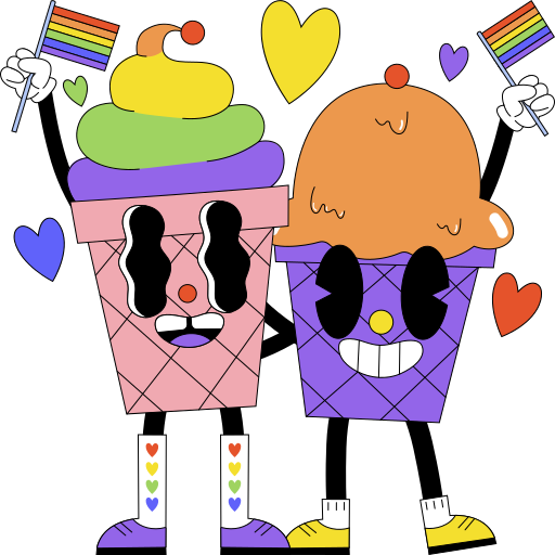Lgbti free sticker