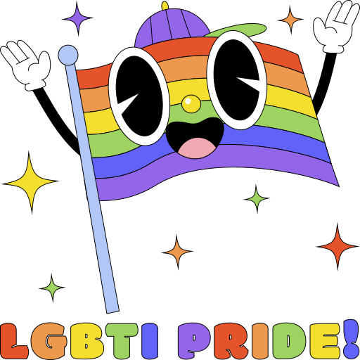 Lgbti free sticker