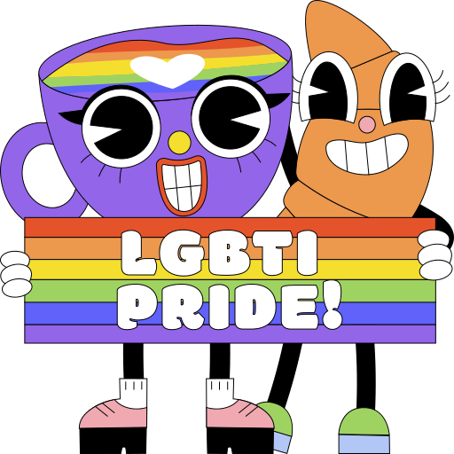 Lgbti free sticker