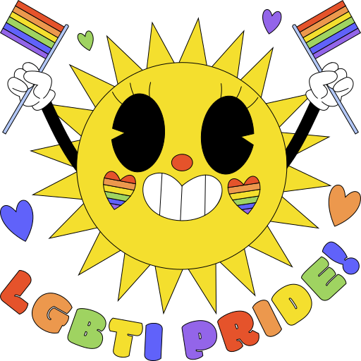 Lgbti free sticker