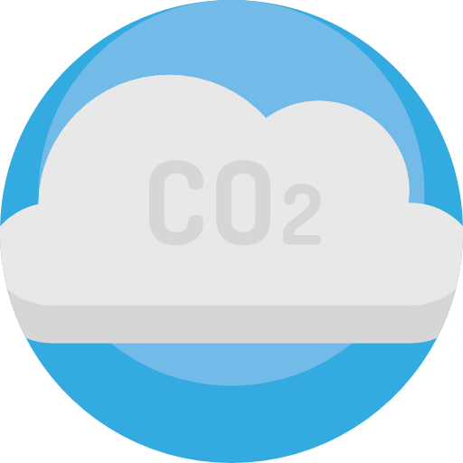 co2 icono gratis