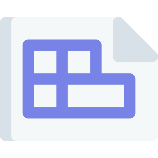 Architecture Generic color fill icon