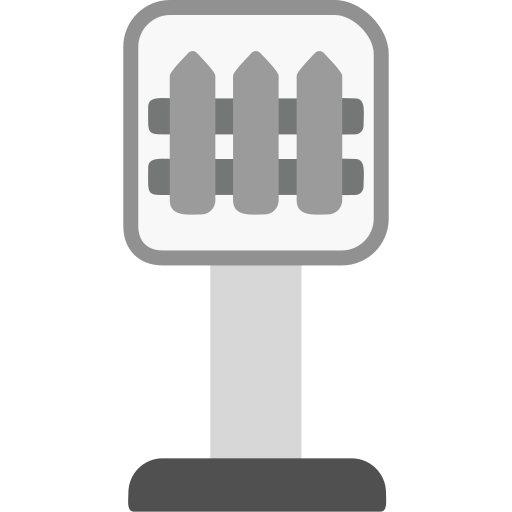Level crossing free icon Level crossing free icon