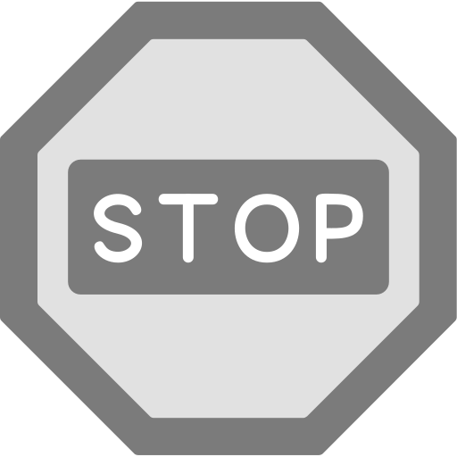 Stop free icon Stop free icon