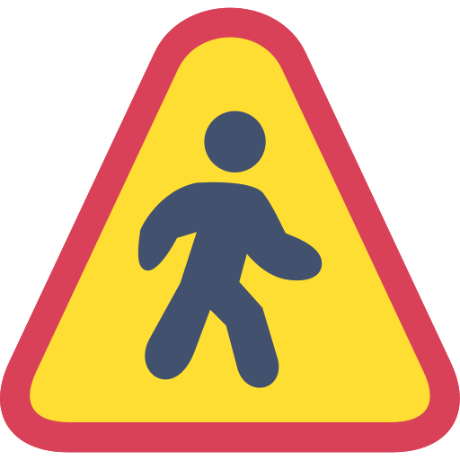 Pedestrian crossing free icon Pedestrian crossing free icon
