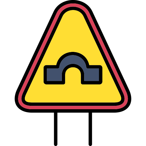 Bridge road free icon Bridge road free icon