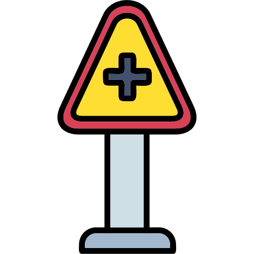 Cross road free icon Cross road free icon