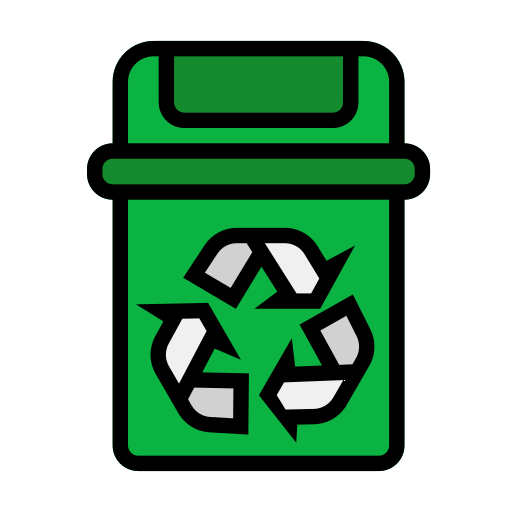 papelera de reciclaje icono gratis