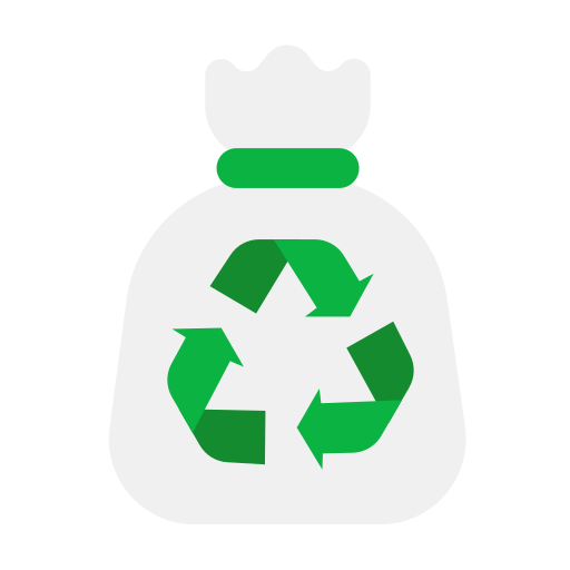 bolsa de reciclaje icono gratis