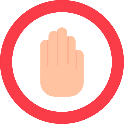 No entry free icon No entry free icon