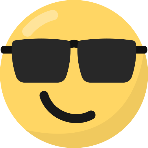 Sunglass - Free smileys icons