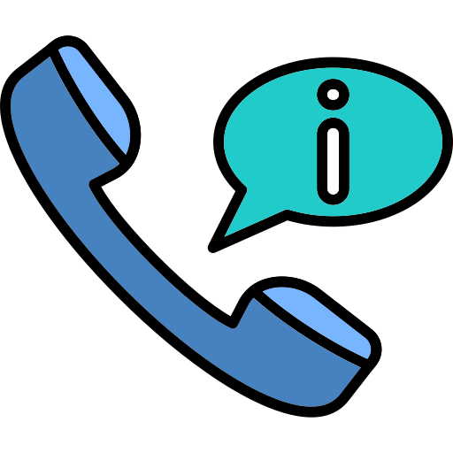 informations de contact Icône gratuit