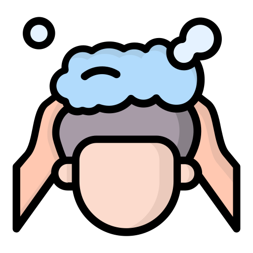 Hair washing Generic color lineal-color icon