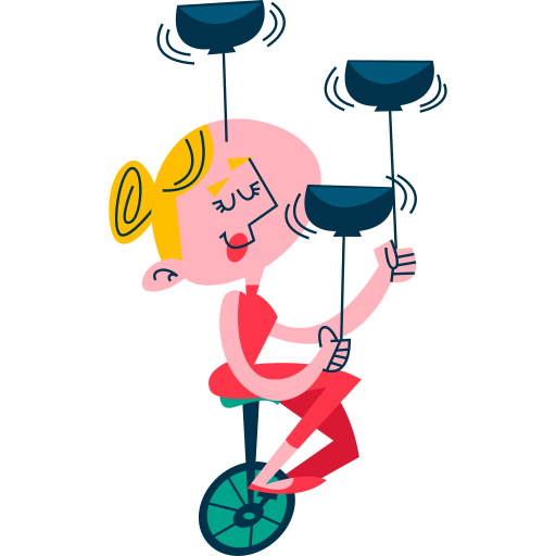 Equilibrist free sticker Equilibrist free sticker