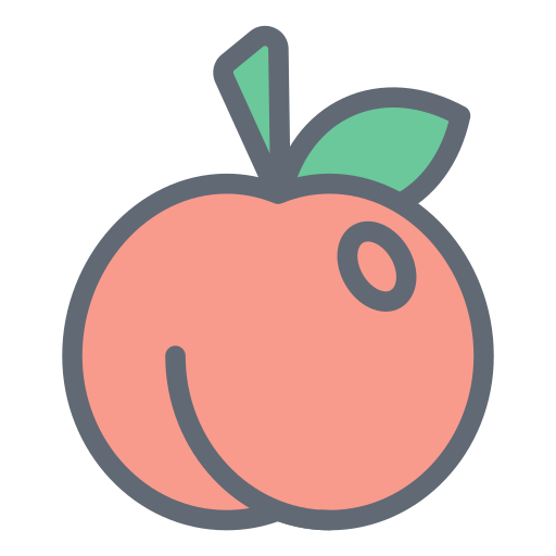 Plum Generic color lineal-color icon