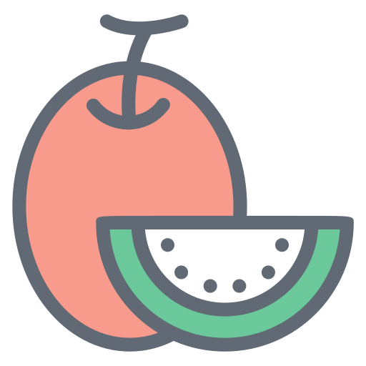 melon Icône gratuit melon Icône gratuit