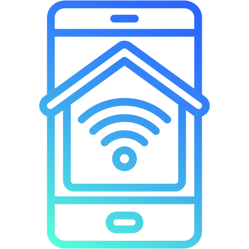 casa inteligente icono gratis