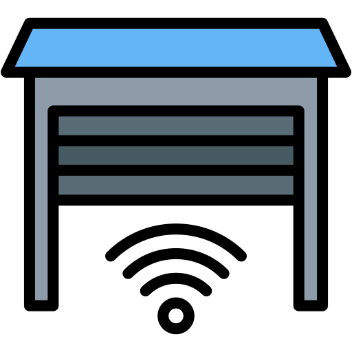 Smart garage free icon Smart garage free icon