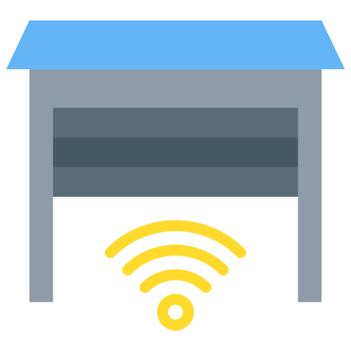 garaje inteligente icono gratis