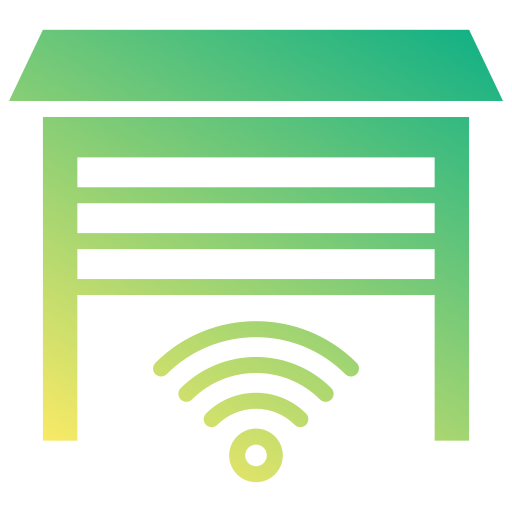 garaje inteligente icono gratis