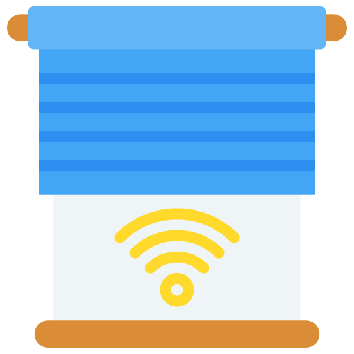 persiana inteligente icono gratis