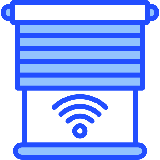 persiana inteligente icono gratis