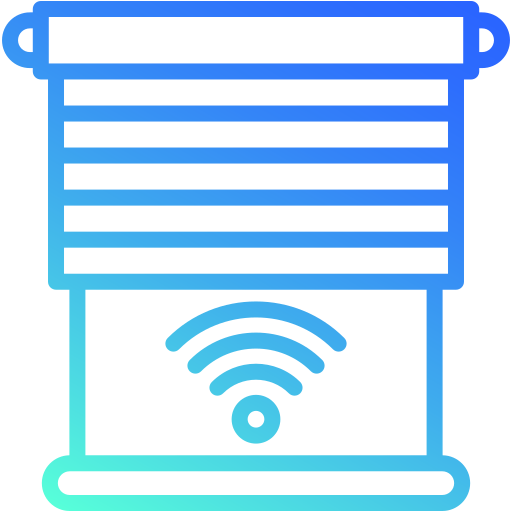 persiana inteligente icono gratis
