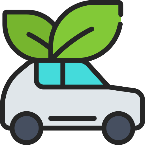 Eco car Juicy Fish Soft-fill icon