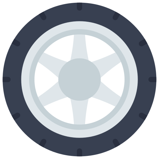 Wheel Juicy Fish Flat icon