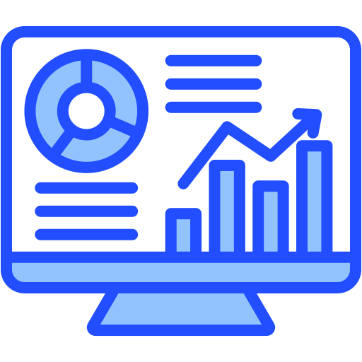 visualización de datos icono gratis