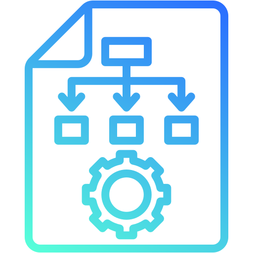 flujo de trabajo icono gratis
