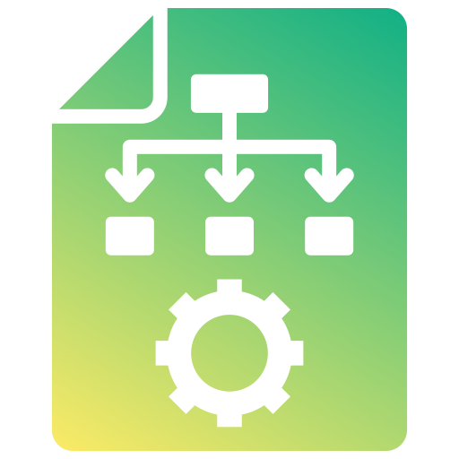 flujo de trabajo icono gratis