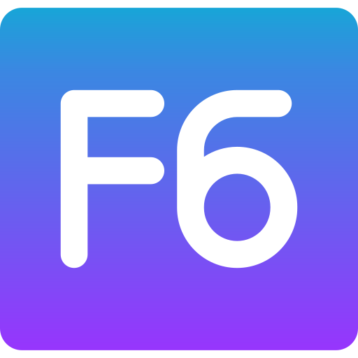 f6 icono gratis