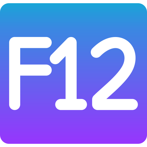 f12 icono gratis