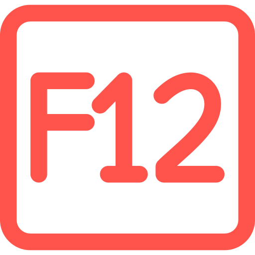 F12 free icon