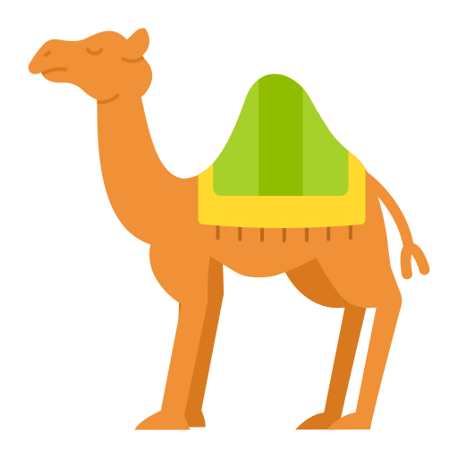 Camel Generic Color Fill Icon