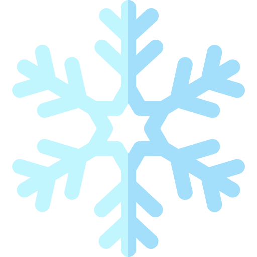 Snowflake icon Basic Rounded Flat