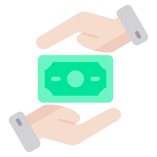 Give money Generic color fill icon