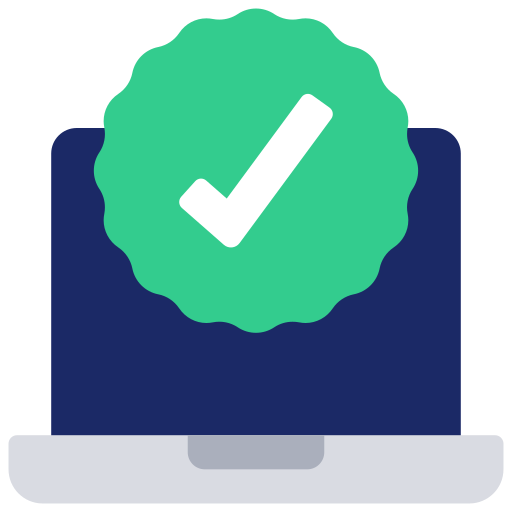 zertifiziert kostenlos Icon zertifiziert kostenlos Icon
