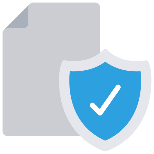 protección de datos icono gratis