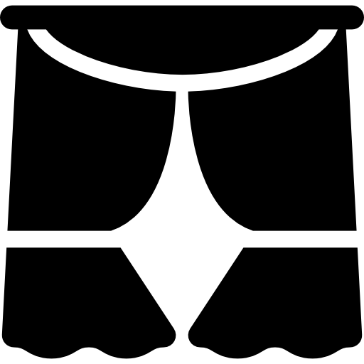 cortinas icono gratis