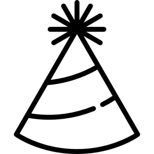 Party Hat Special Lineal icon