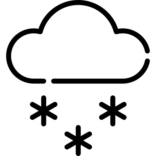 snowy weather icons