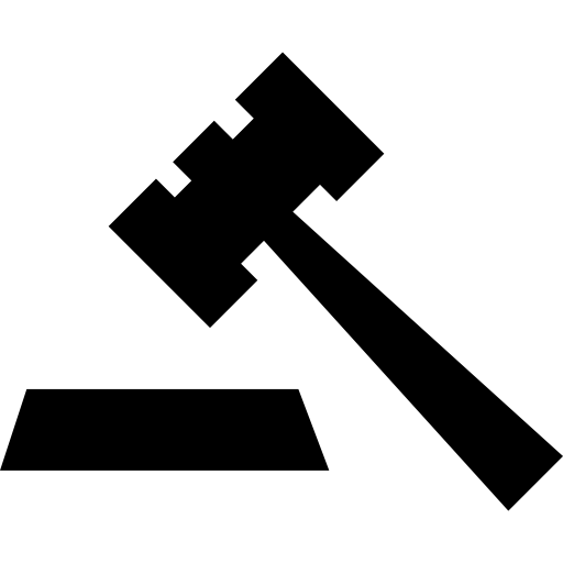 subasta icono gratis