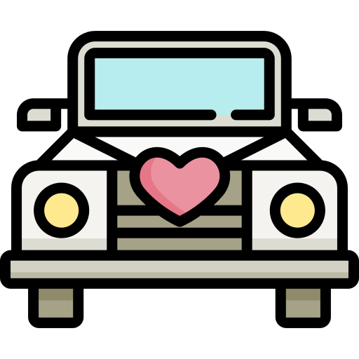 voiture de mariage Icône gratuit voiture de mariage Icône gratuit