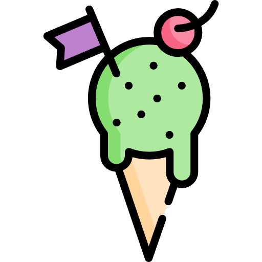 Ice cream Special Lineal color icon