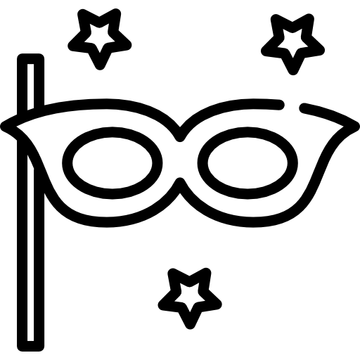 masque pour les yeux Icône gratuit