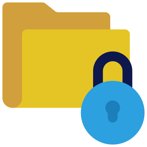 protección de datos icono gratis