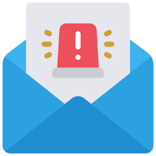 correo basura icono gratis