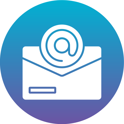 Email Generic gradient fill icon